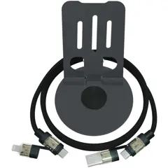 Bild på SCX.design O34 360° telefonställ med en 4-i-1 240 W laddningssladd