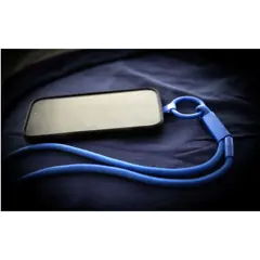 Bild på Tubyard logoband med telefonhållare och elastiskt rör av återvunnen plast