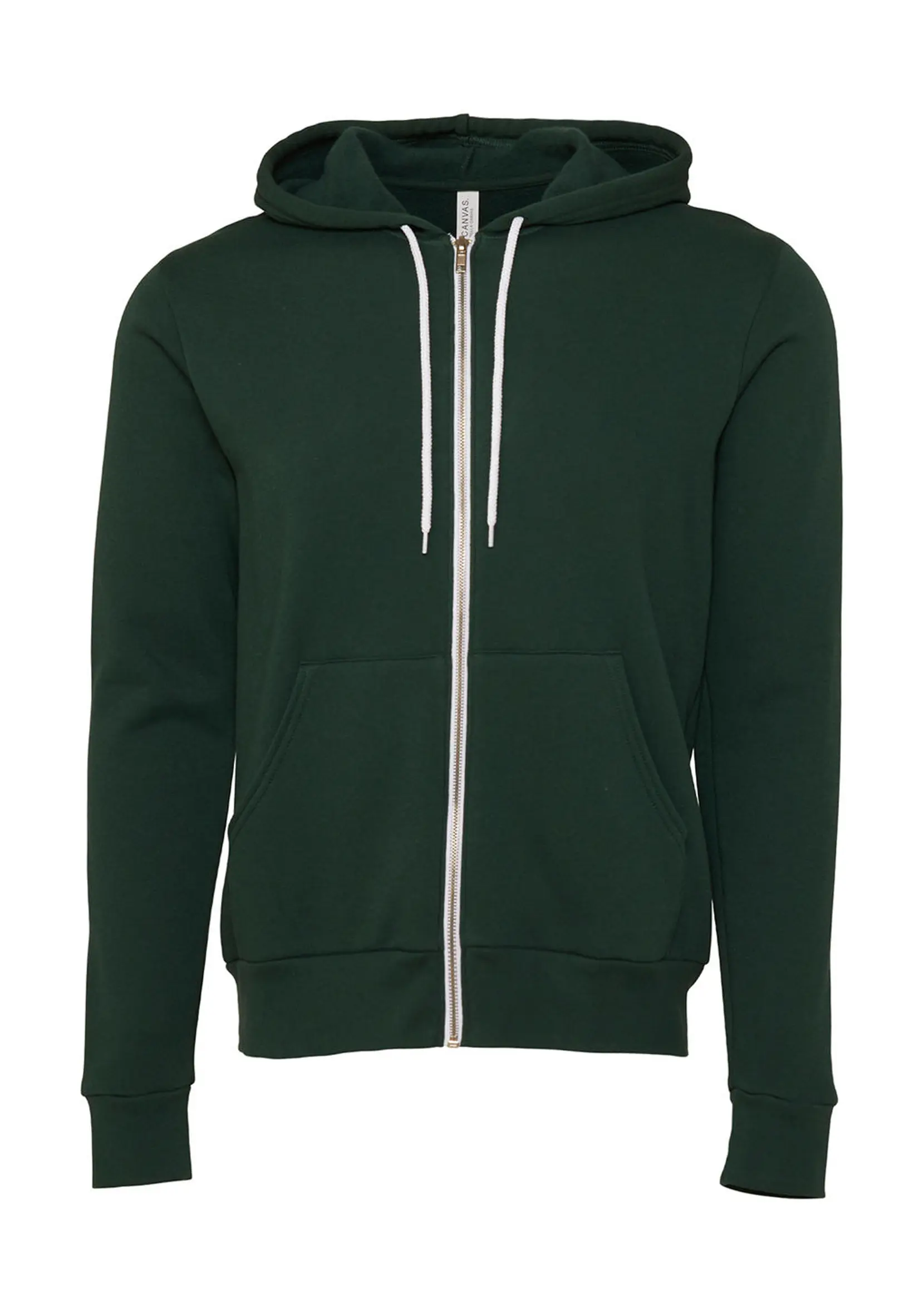 Bild på Unisex Poly-Cotton Full Zip Hoodie Bild på Unisex Poly-Cotton Full Zip Hoodie