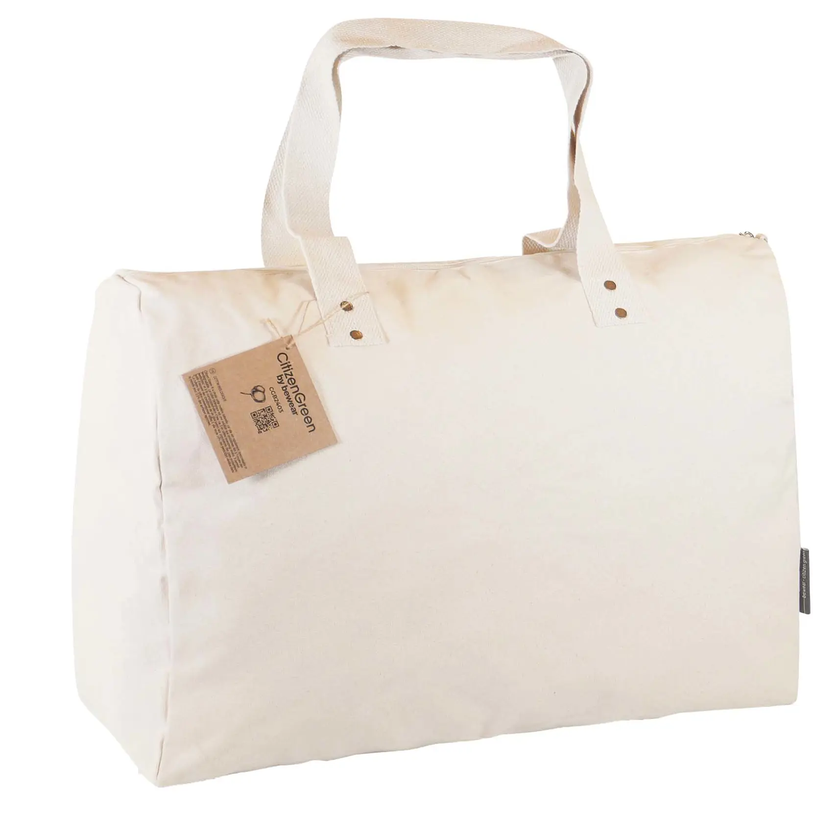 Bild på Citizen Green Combio resväska och påse i ekologisk bomull