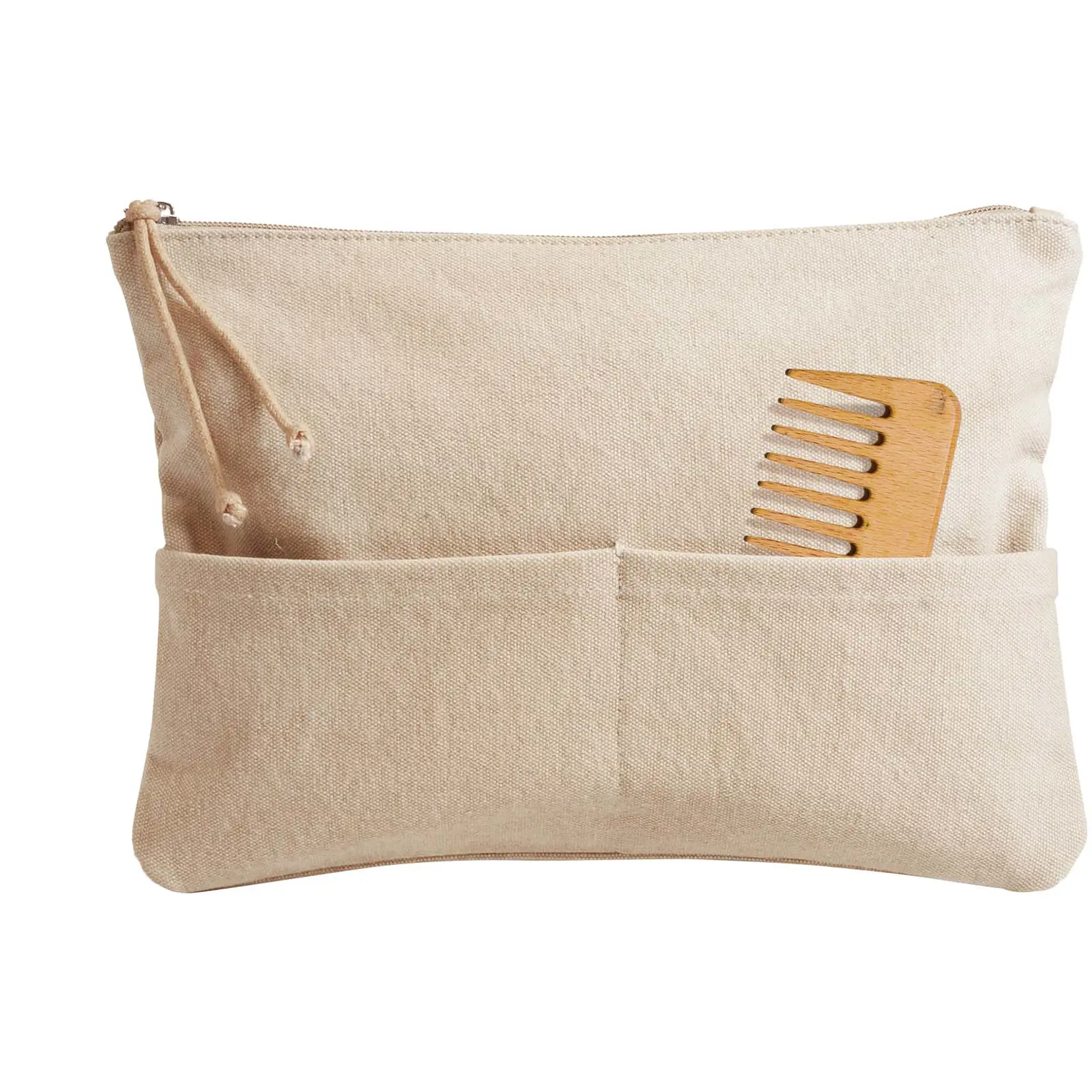 Bild på Citizen Green Zipzip tillbehörspåse i ekologisk bomull Bild på Citizen Green Zipzip tillbehörspåse i ekologisk bomull