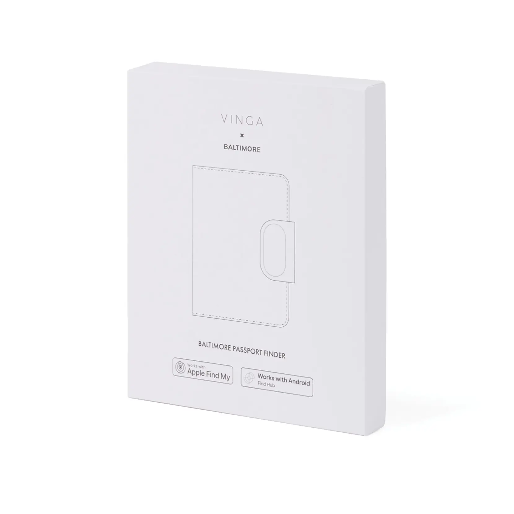 Bild på VINGA Baltimore RCS Passport Cover With Finder Dual Bild på VINGA Baltimore RCS Passport Cover With Finder Dual