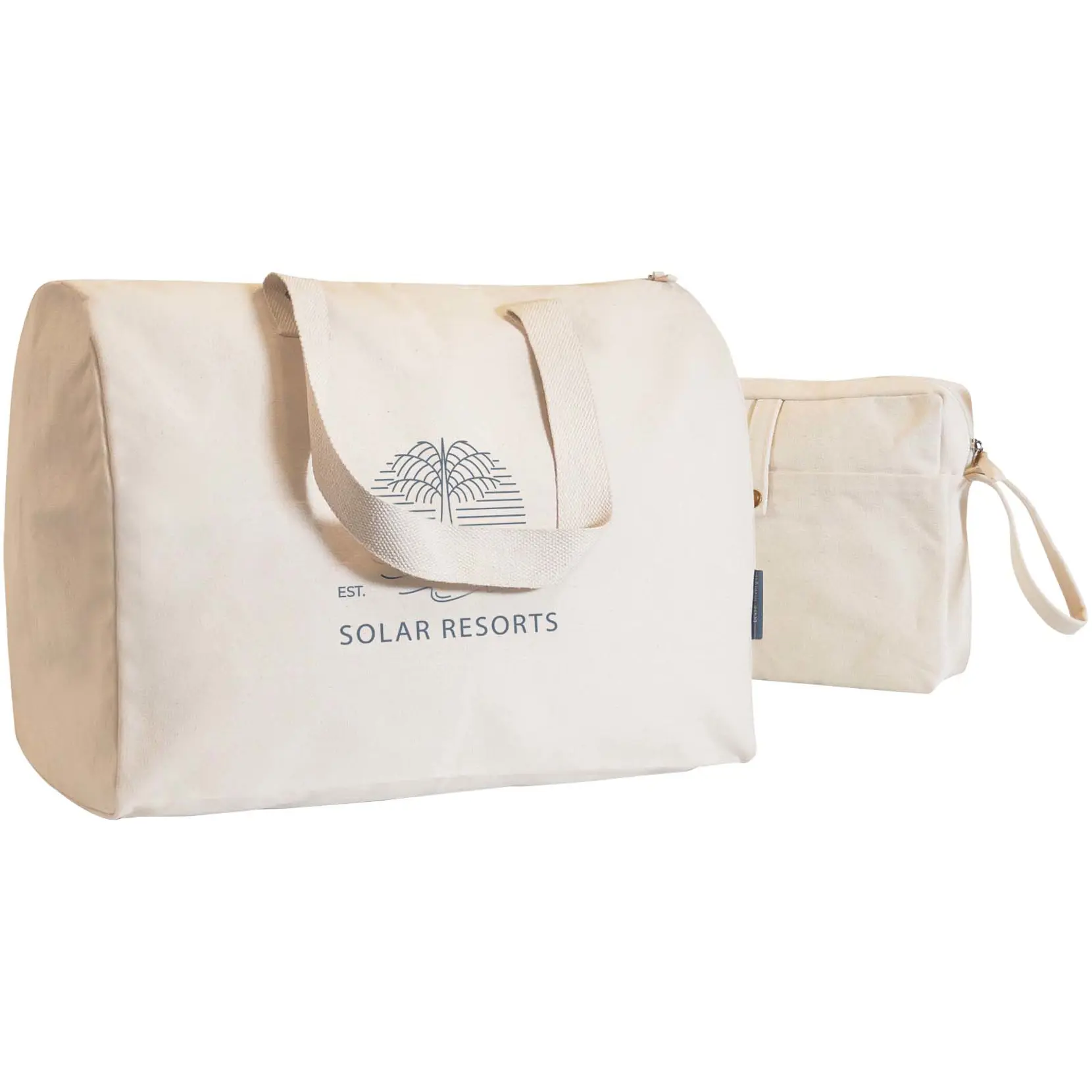 Bild på Citizen Green Combio resväska och påse i ekologisk bomull