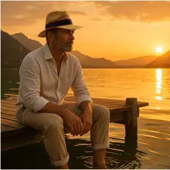 Bild på Citizen Green Astaire panamahatt