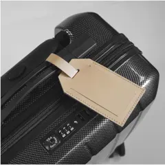 Bild på Citizen Green Milou bagagetagg i återvunnet läder