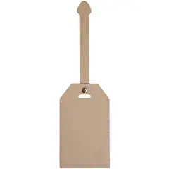 Bild på Citizen Green Milou bagagetagg i återvunnet läder