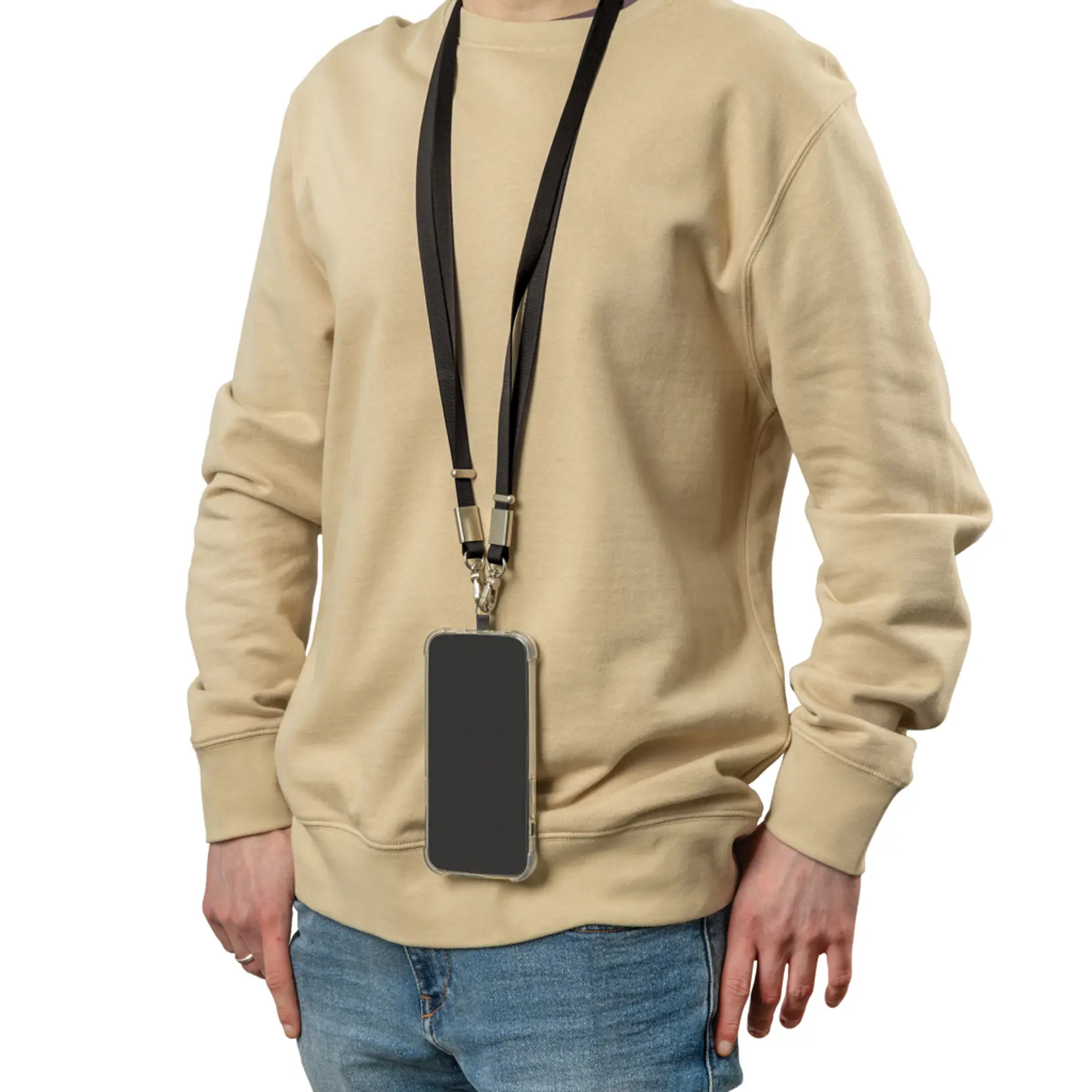 Bild på Nivo Crossbody lanyard i RCS återvunnen PET Bild på Nivo Crossbody lanyard i RCS återvunnen PET