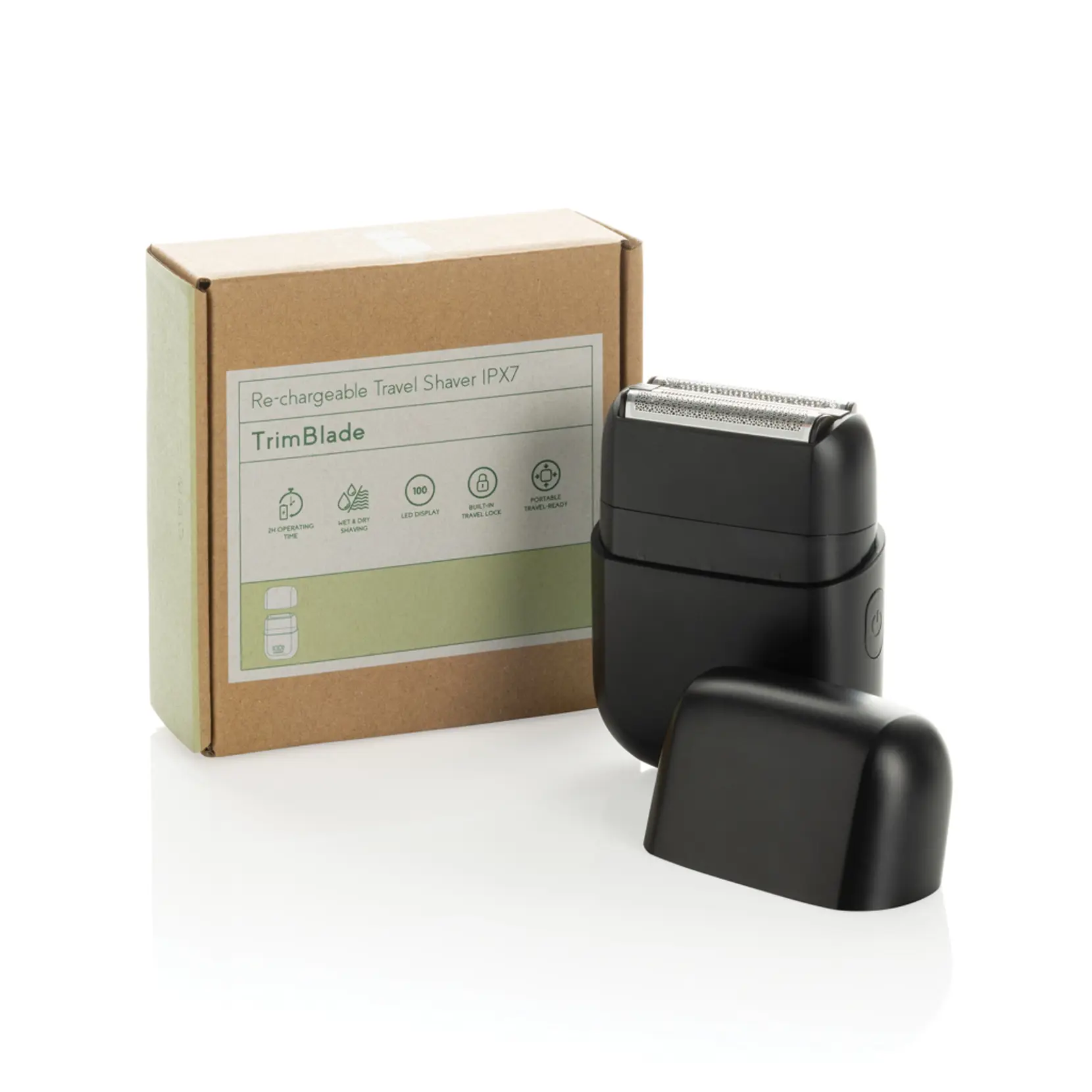 Bild på TrimBlade uppladdningsbar rakapparat IPX7 Bild på TrimBlade uppladdningsbar rakapparat IPX7