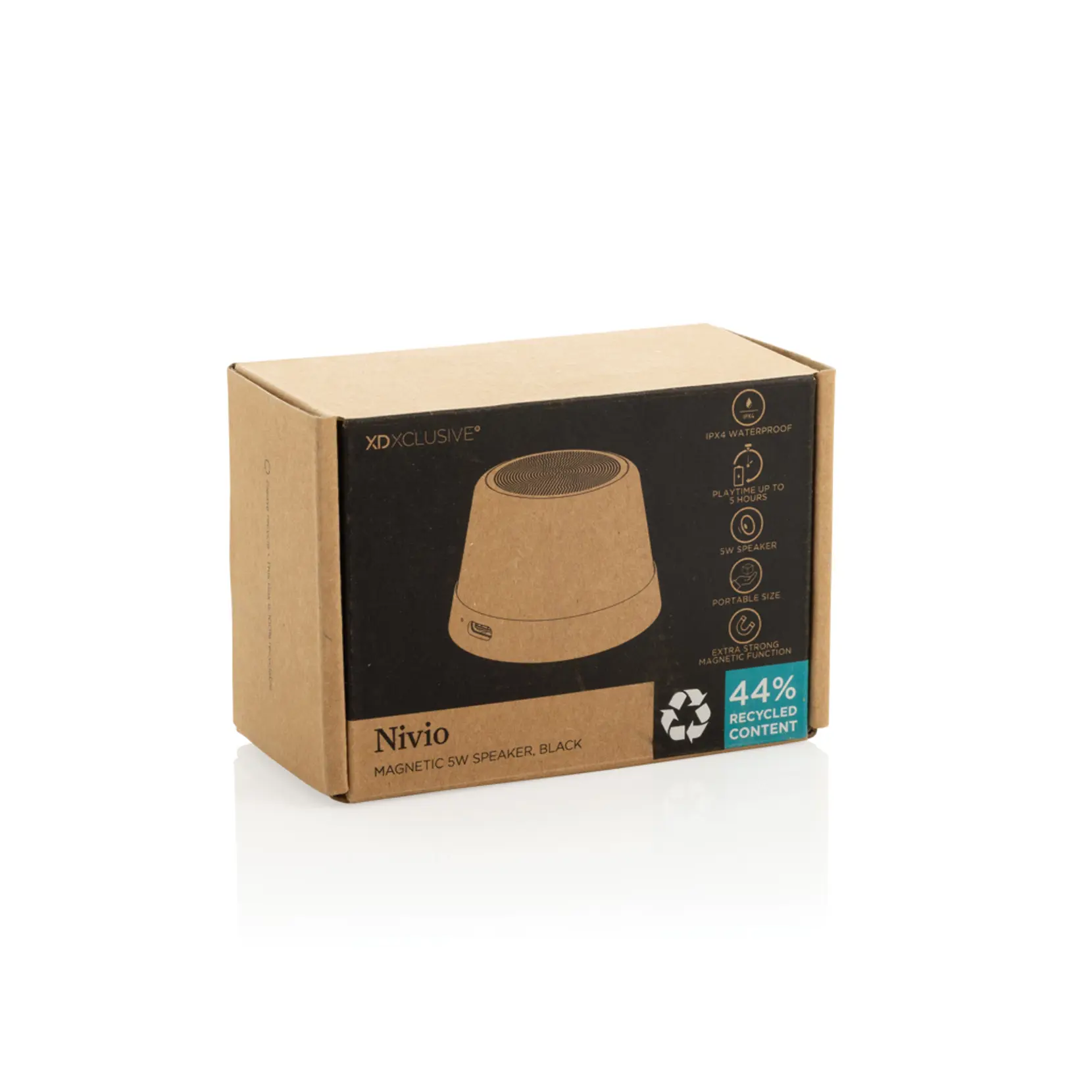Bild på Nivio magnetisk 5W högtalare i RCS återvunnen aluminium
