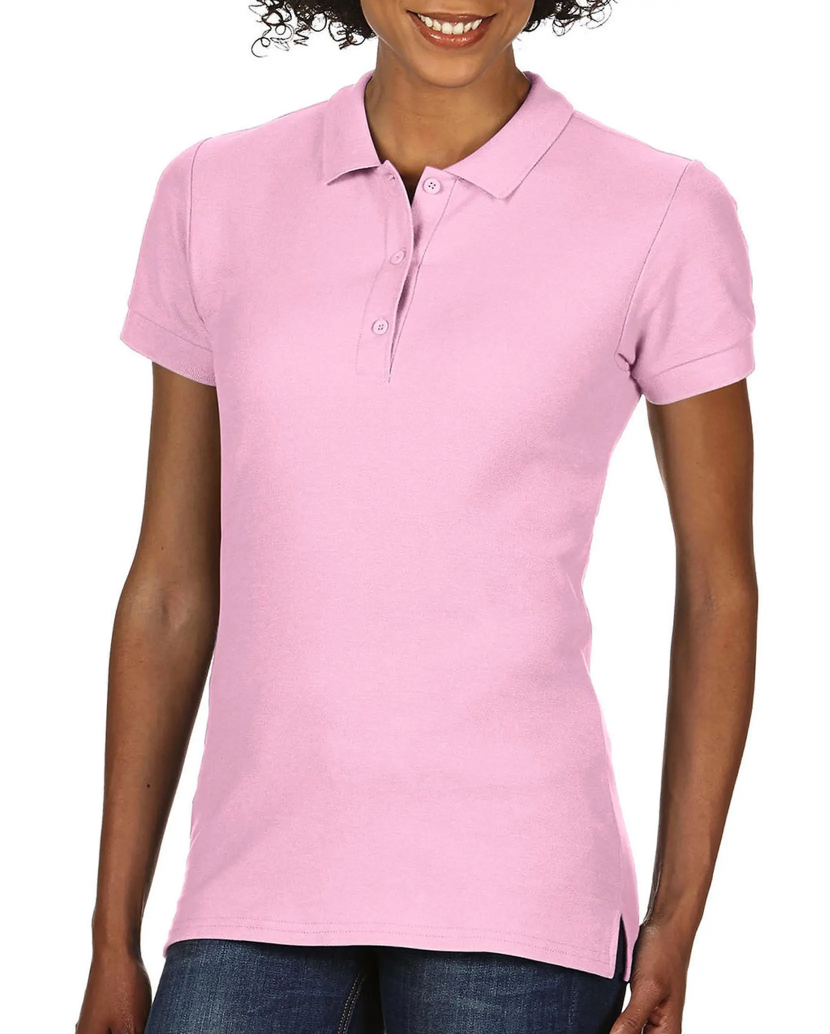 Bild på Premium Cotton Ladies' Double Piqué Polo