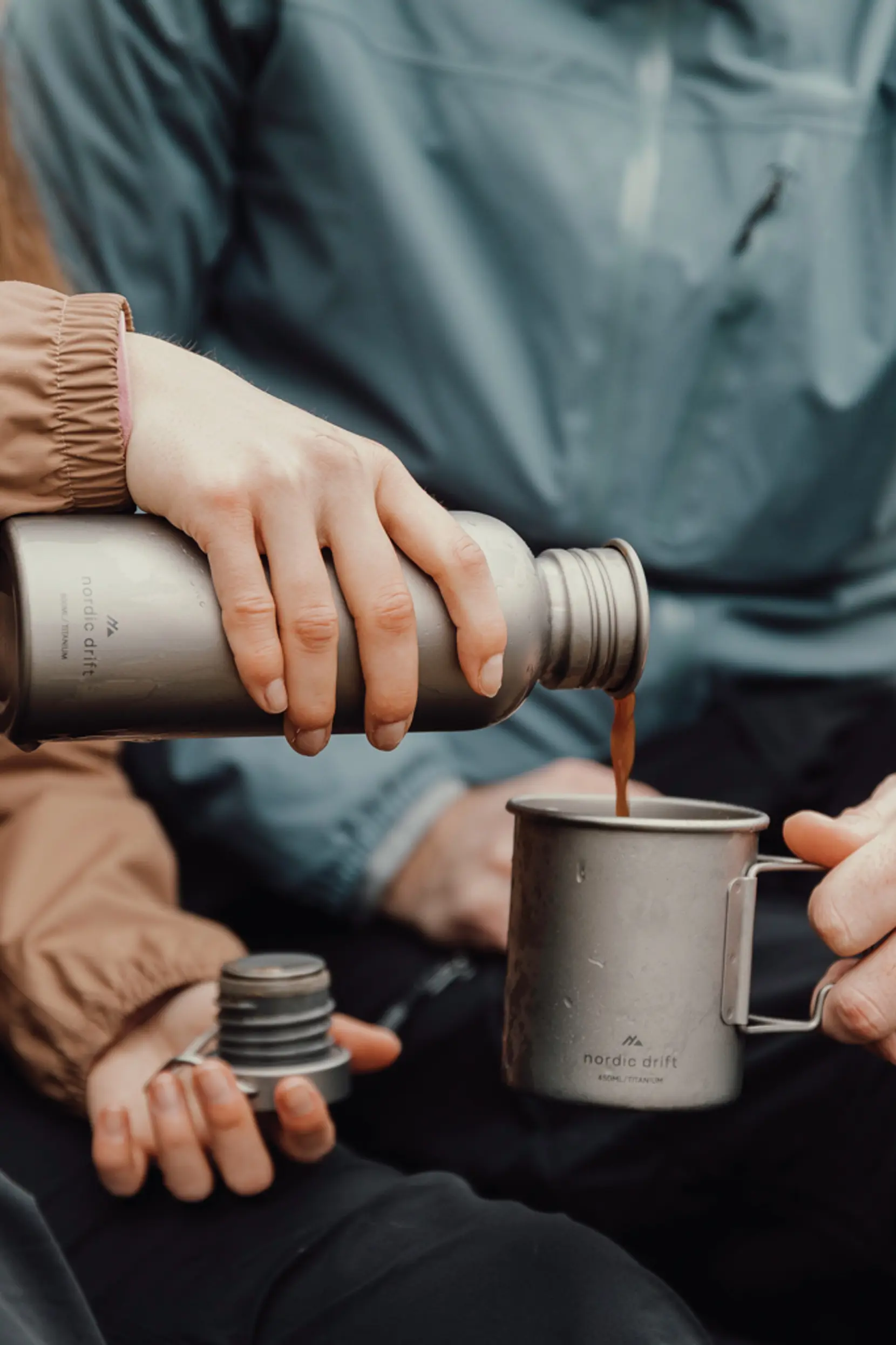 Bild på Nordic Trail ultralätt titaniummugg 450 ml