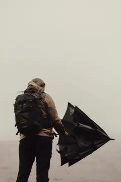 Bild på Nordic Drift Trail 27" AWARE™ RPET Stormparaply, UPF 50+