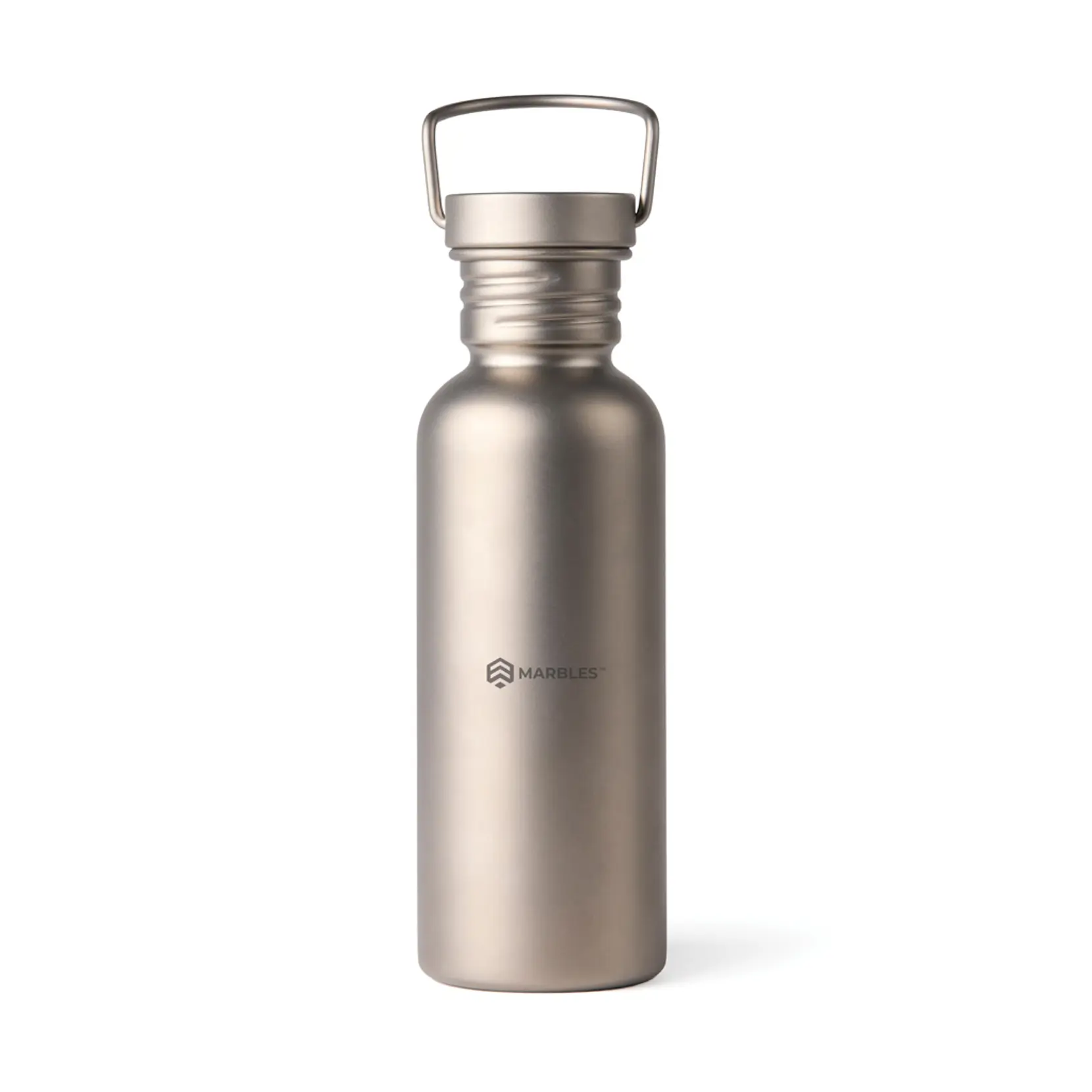 Bild på Nordic Drift Trail Light Titanium vattenflaska 600 ml Bild på Nordic Drift Trail Light Titanium vattenflaska 600 ml