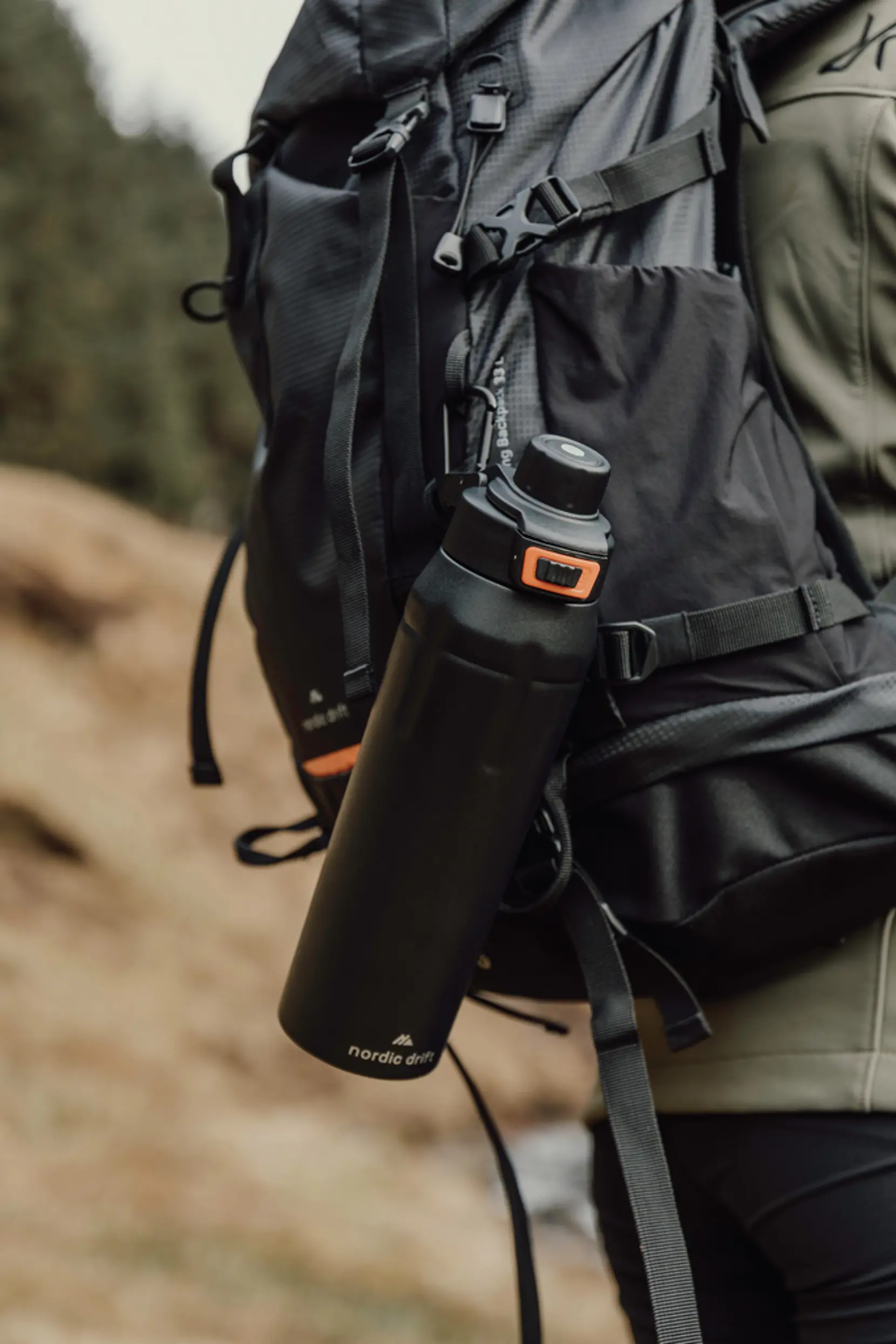 Bild på Nordic Drift Trail RCS isolerad låsbar sportflaska