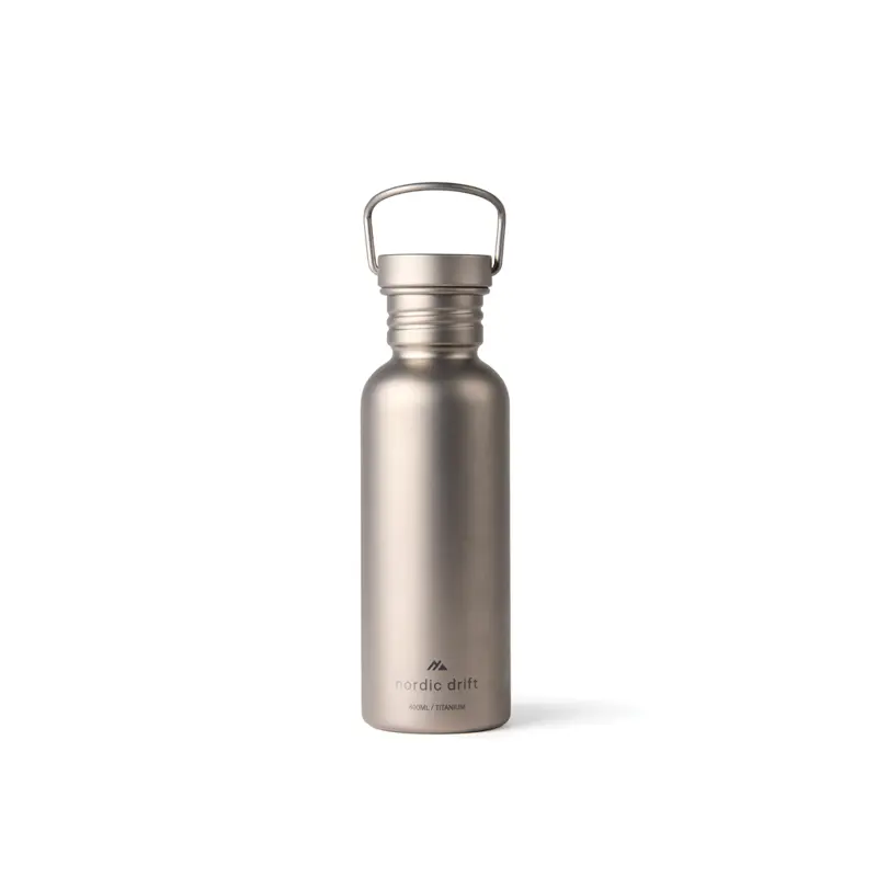 Nordic Drift Trail Light Titanium vattenflaska 600 ml