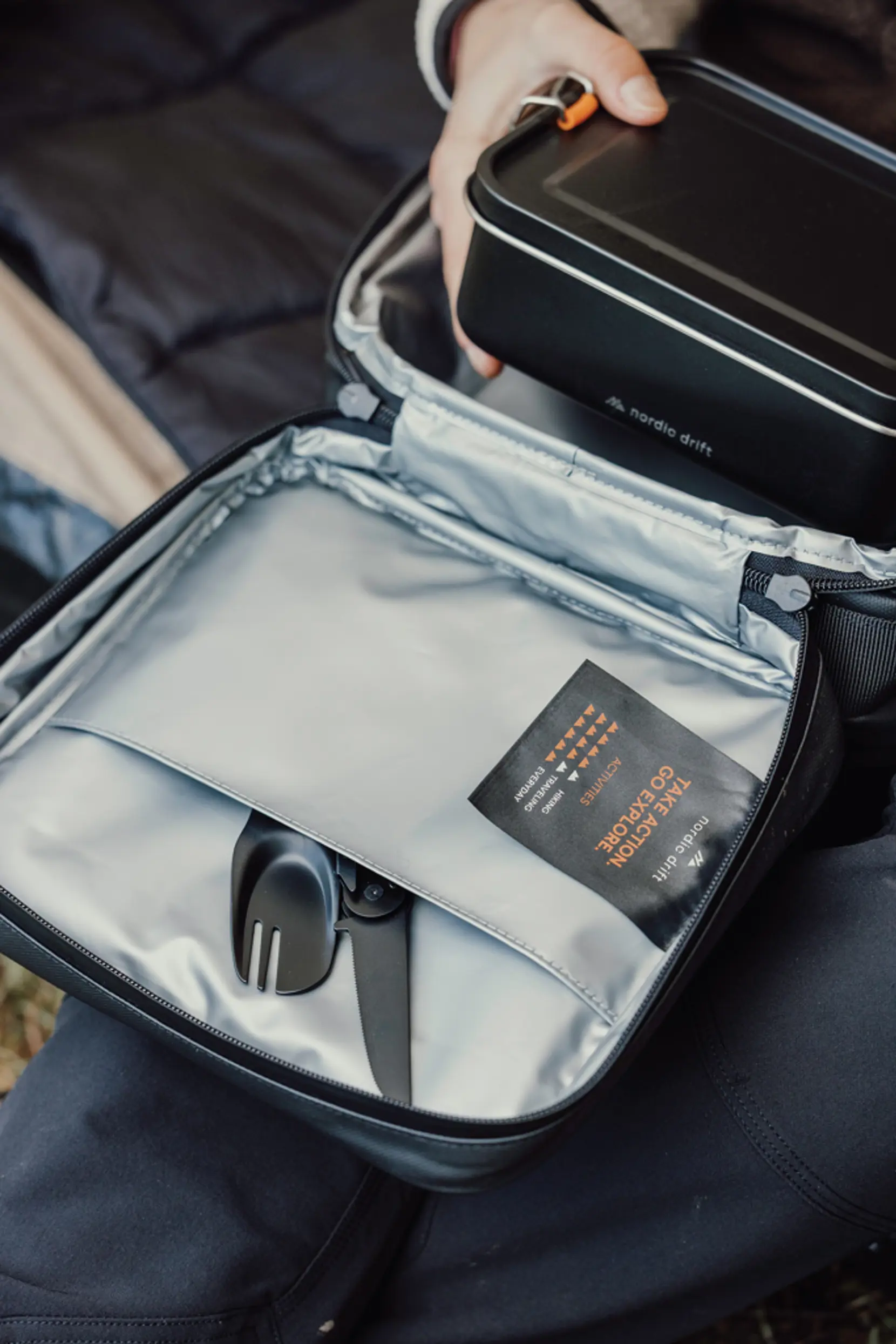 Bild på Nordic Drift Storm RCS water-repellent lunch cooler bag