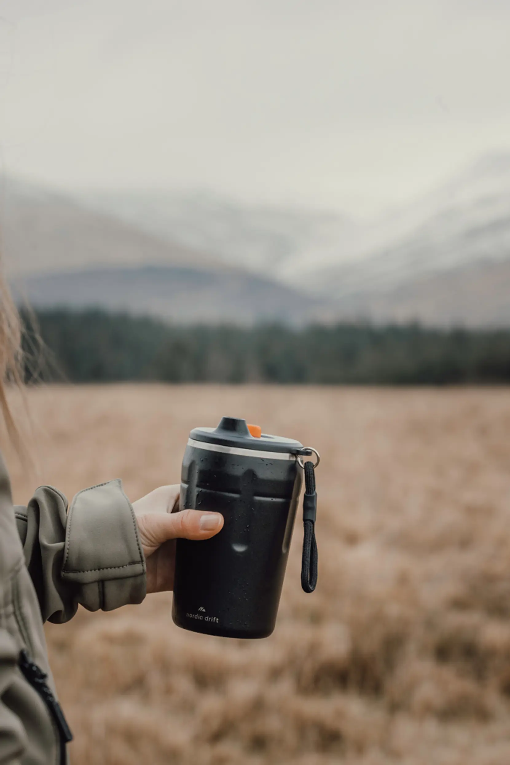 Bild på Nordic Drift Trail RCS låsbar och läckagesäkra kaffemugg 350