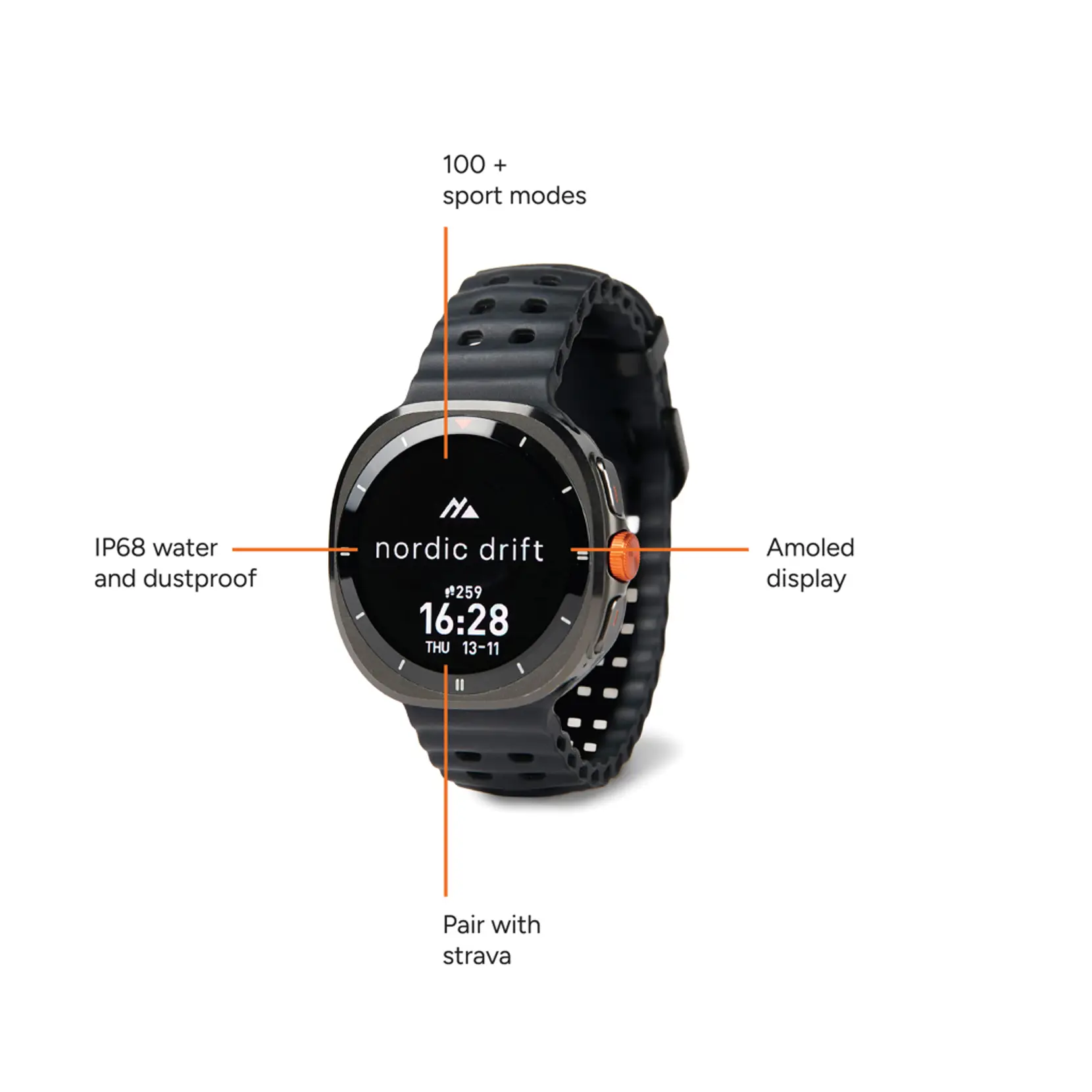 Bild på Nordic Drift Titan högpresterande klocka