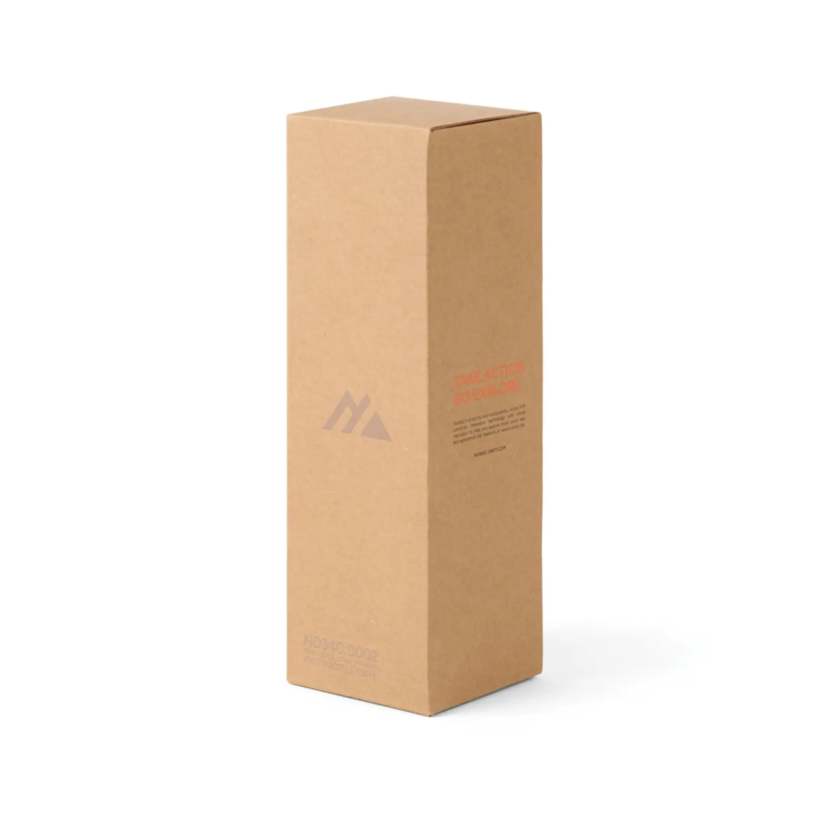 Bild på Nordic Drift Trail Light Titanium vattenflaska 600 ml Bild på Nordic Drift Trail Light Titanium vattenflaska 600 ml