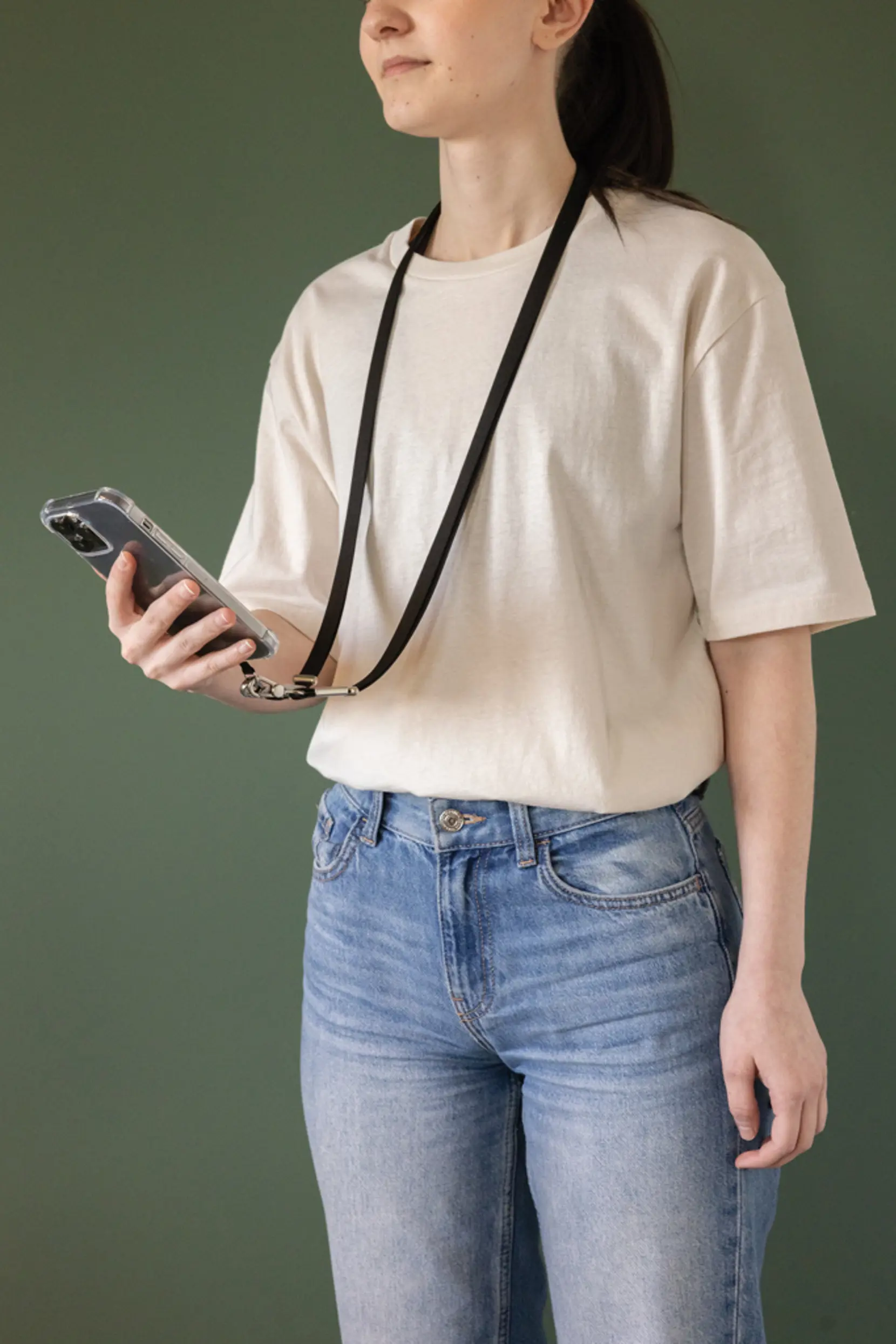 Bild på Nivo Crossbody lanyard i RCS återvunnen PET