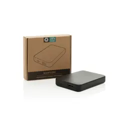 Bild på Boostcore RCS powerbank i återvunnen plast 5.000mAh med USB