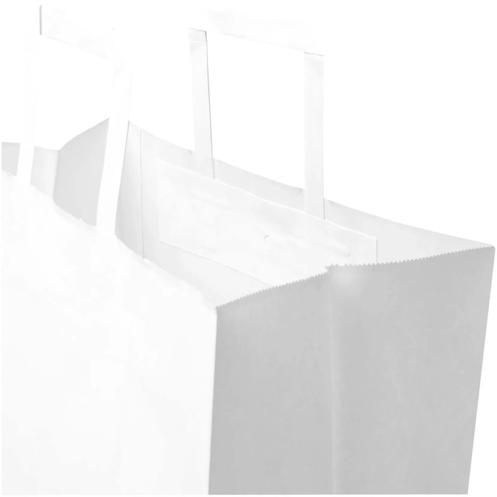 Bild på Kraft papperspåse 80–90 g/m2 med platta handtag – 32 x 17 x 39 cm