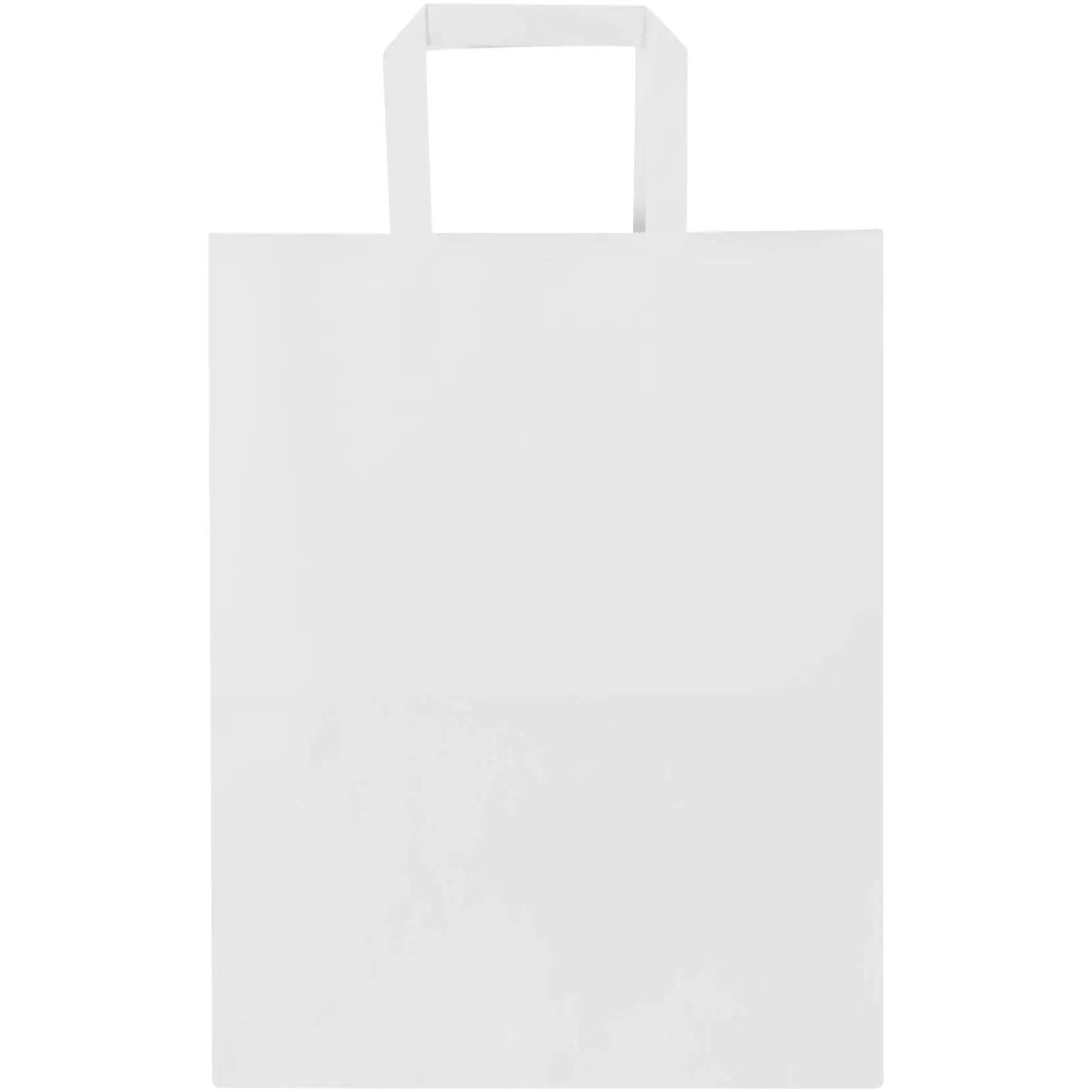 Bild på Kraft papperspåse 80 g/m2 med platta handtag – 25 x 15 x 32 cm Bild på Kraft papperspåse 80 g/m2 med platta handtag – 25 x 15 x 32 cm