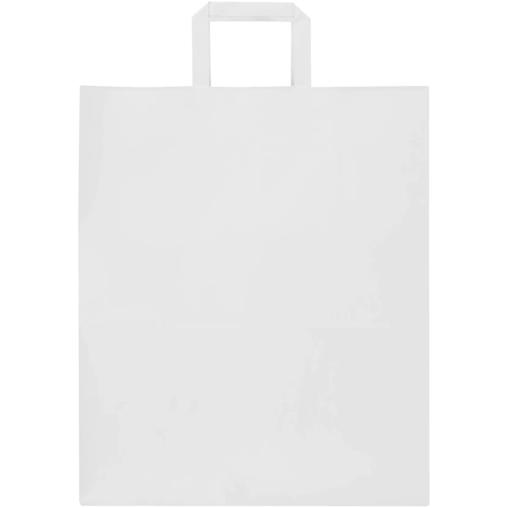 Bild på Kraft papperspåse 80–90 g/m2 med platta handtag – 32 x 17 x 39 cm