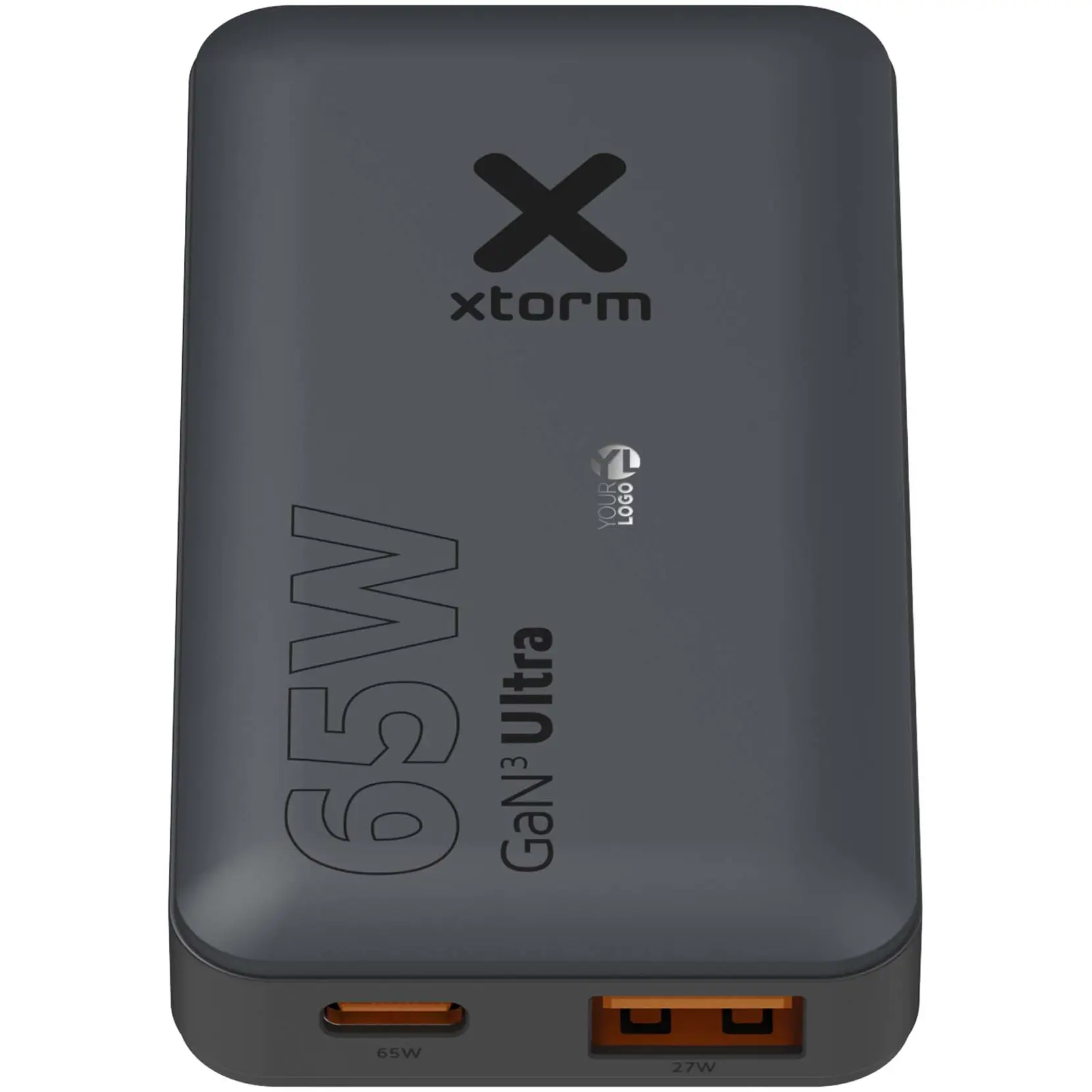 Bild på Xtorm 65 W snabbladdare set med kabel och resefodral för resor