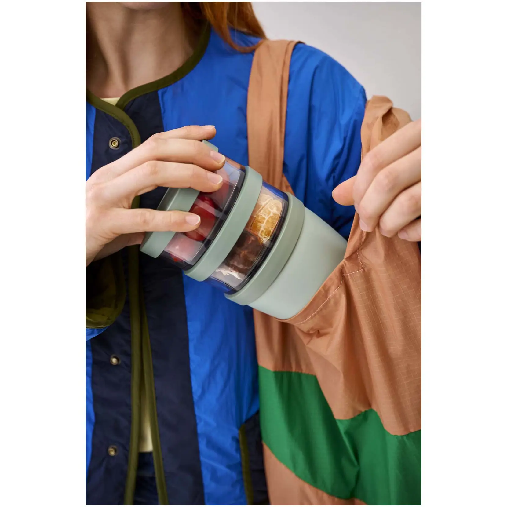 Bild på Mepal Ellipse tredelad 500 ml + 2 x 200 ml isolerad matlåda