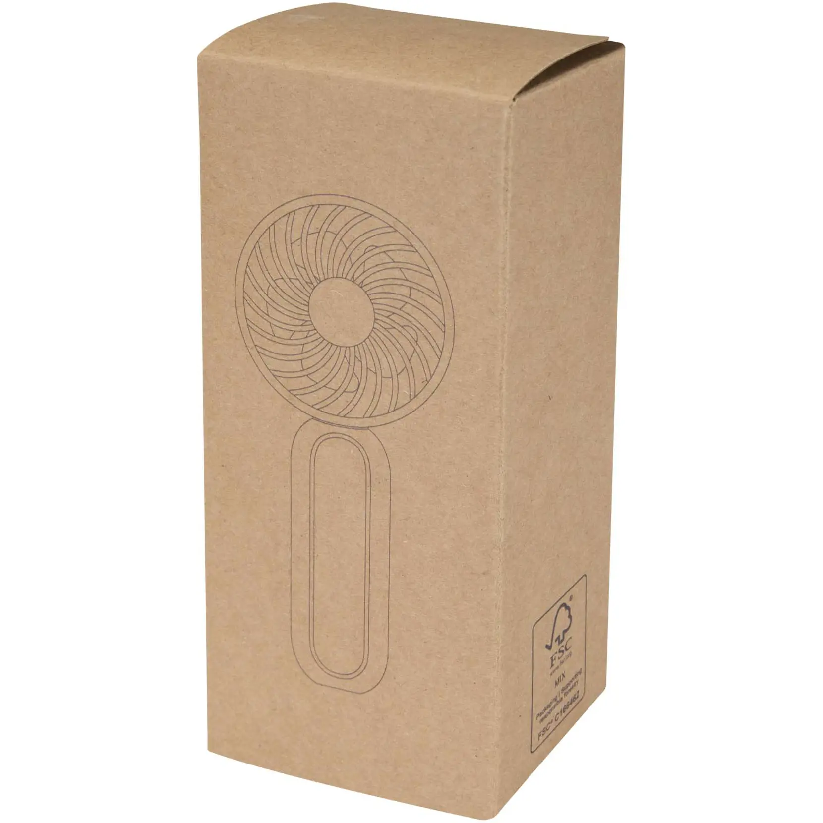 Bild på Aervia bärbar fläkt av återvunnen plast