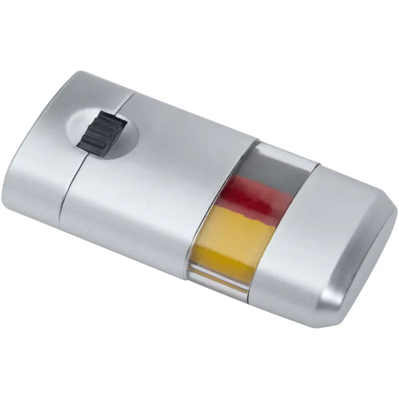 Bild på Vibran kroppsfärg med motiv av flaggor