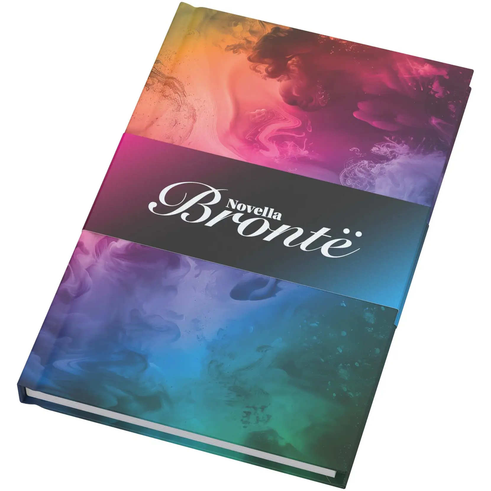 Bild på Novella Brontë matt A5 anteckningsbok med hårt omslag, 100 ark