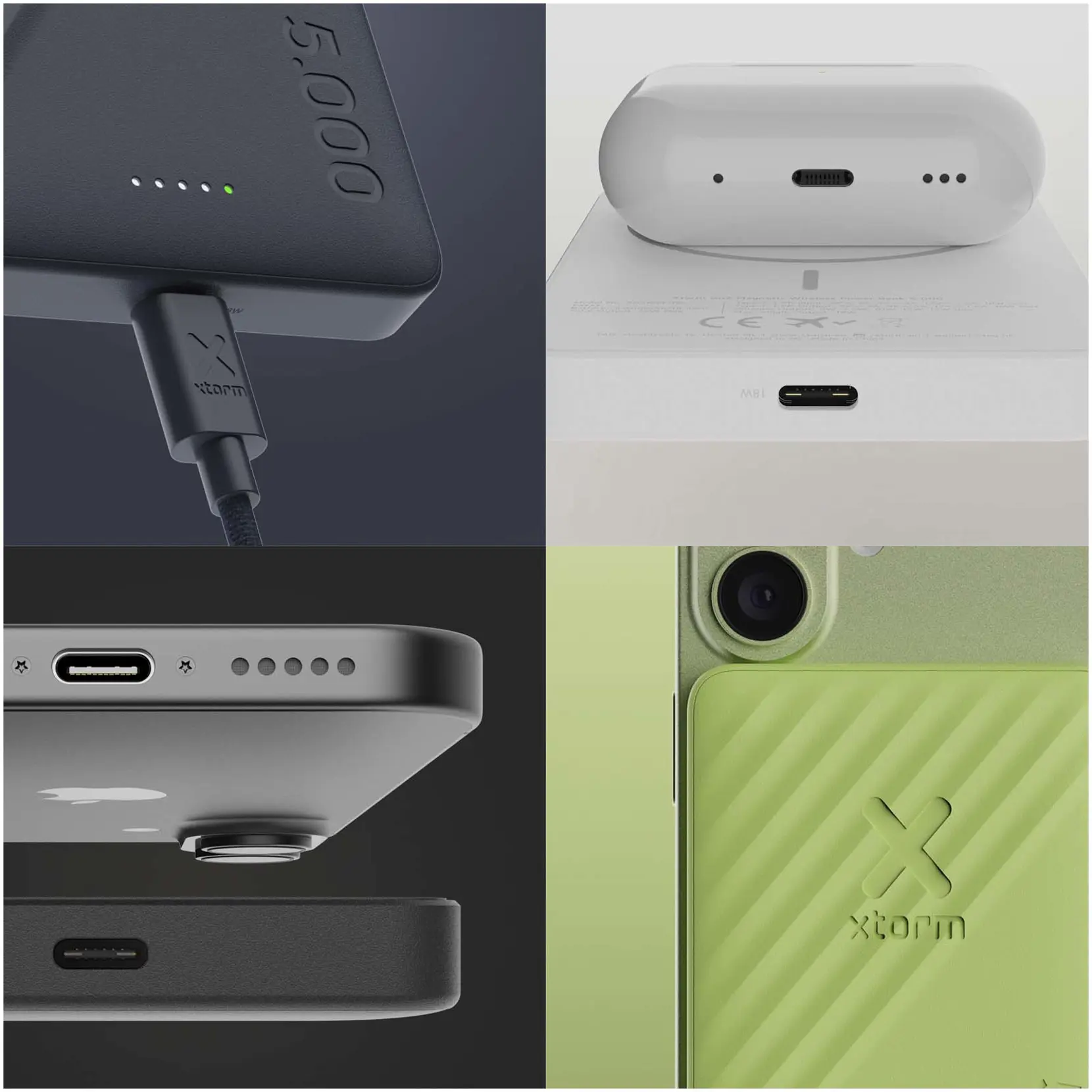 Bild på Xtorm Go2 trådlös powerbank på 15 W, 5 000 mAh