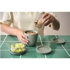 Bild på Mepal Ellipse tredelad 500 ml + 2 x 200 ml isolerad matlåda