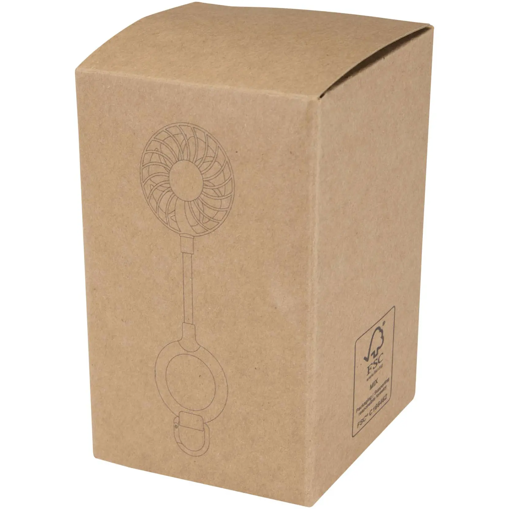 Bild på Ventio magnetisk bärbar fläkt av återvunnen plast