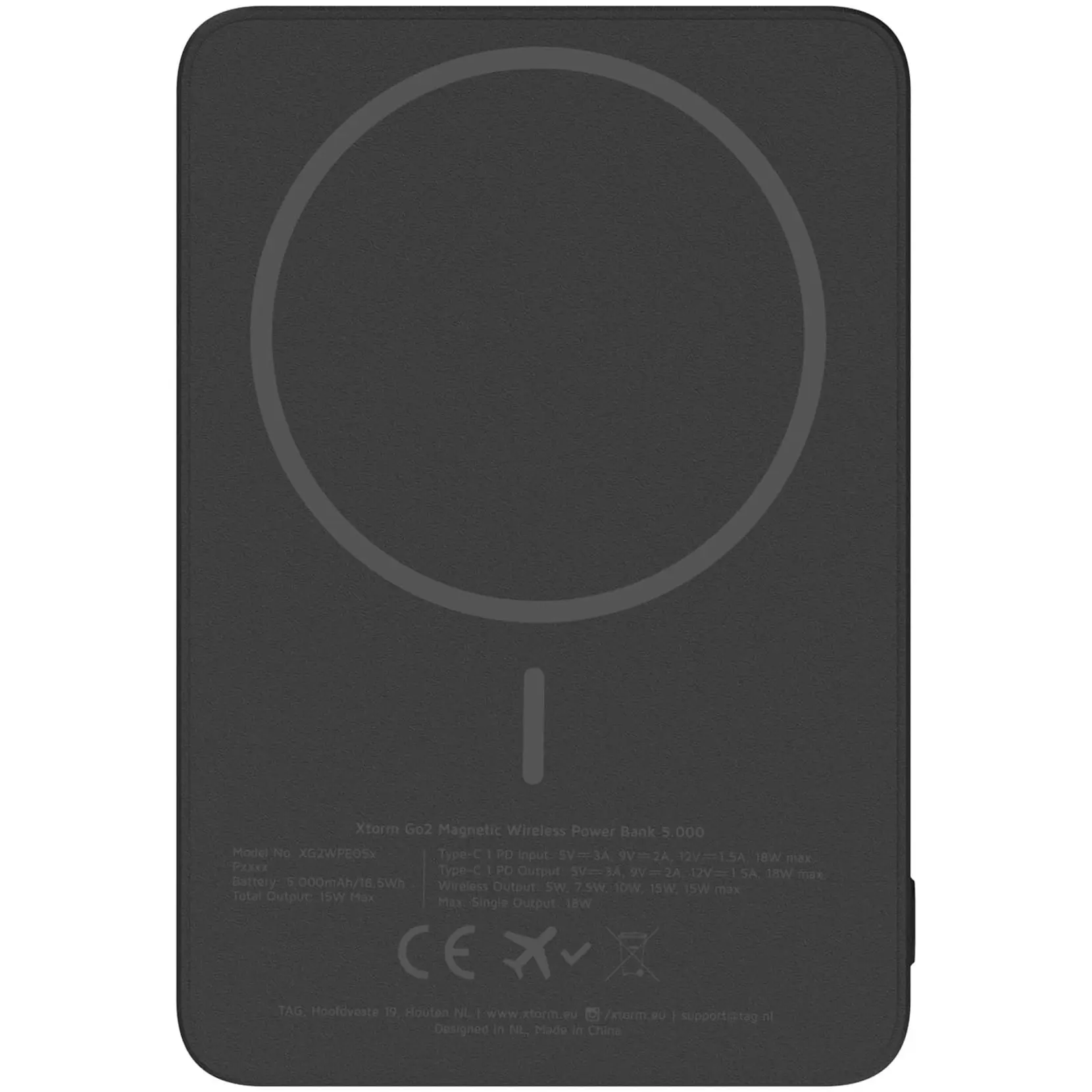 Bild på Xtorm Go2 trådlös powerbank på 15 W, 5 000 mAh