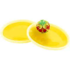 Bild på Flicka fånga-och-kasta-bollspel