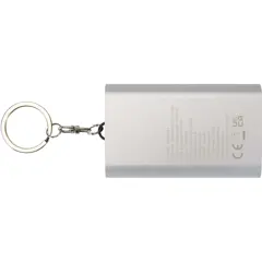 Bild på Arcturus 2 000 mAh powerbank i återvunnet aluminium med nyckelring