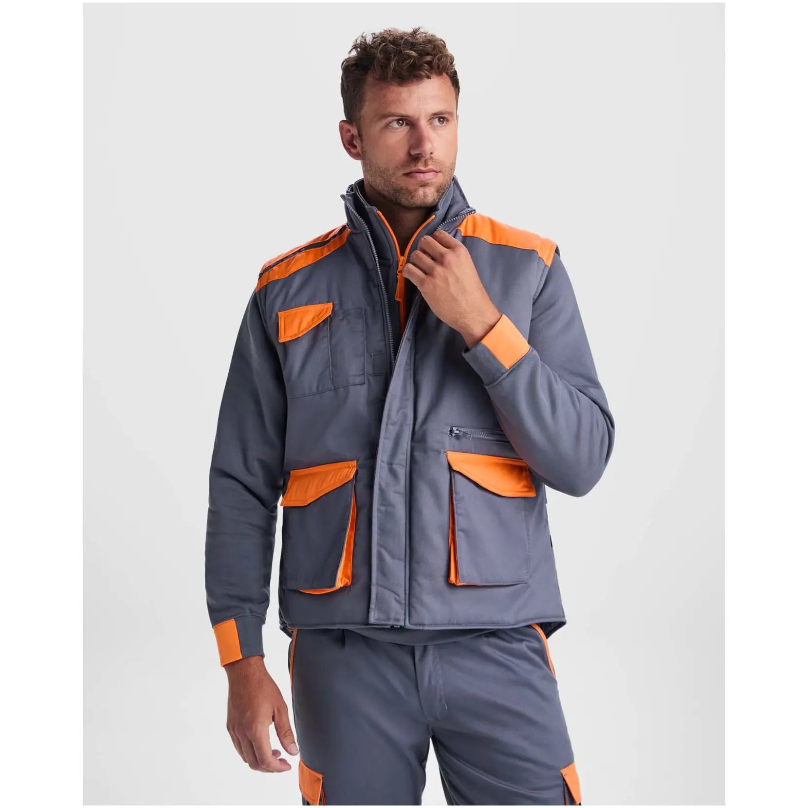 Bild på Armada arbetsväst med flera fickor