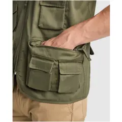 Bild på Venera 200 g/m2 V-ringad arbetsväst med flera fickor 