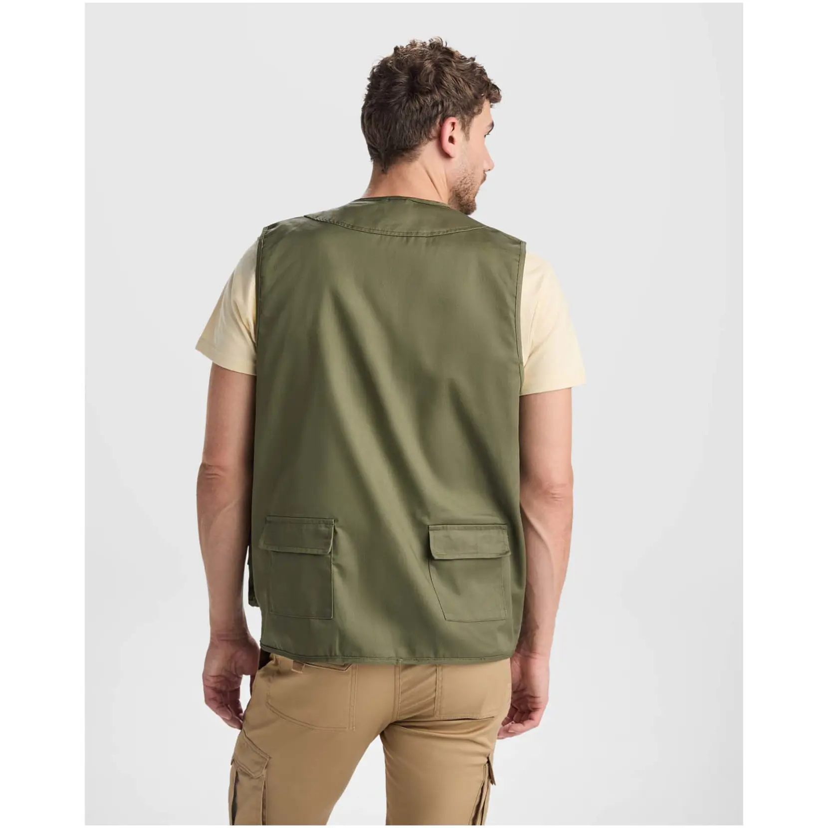 Bild på Venera 200 g/m2 V-ringad arbetsväst med flera fickor 