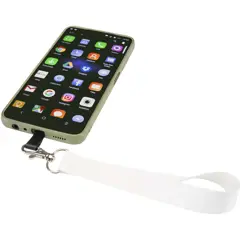 Bild på Gaby mini-logoband i RPET-sublimering med telefonhållare