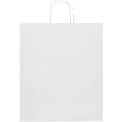 Bild på Kraft papperspåse 80–90 g/m2 med tvinnade handtag – 32 x 17 x 39 cm