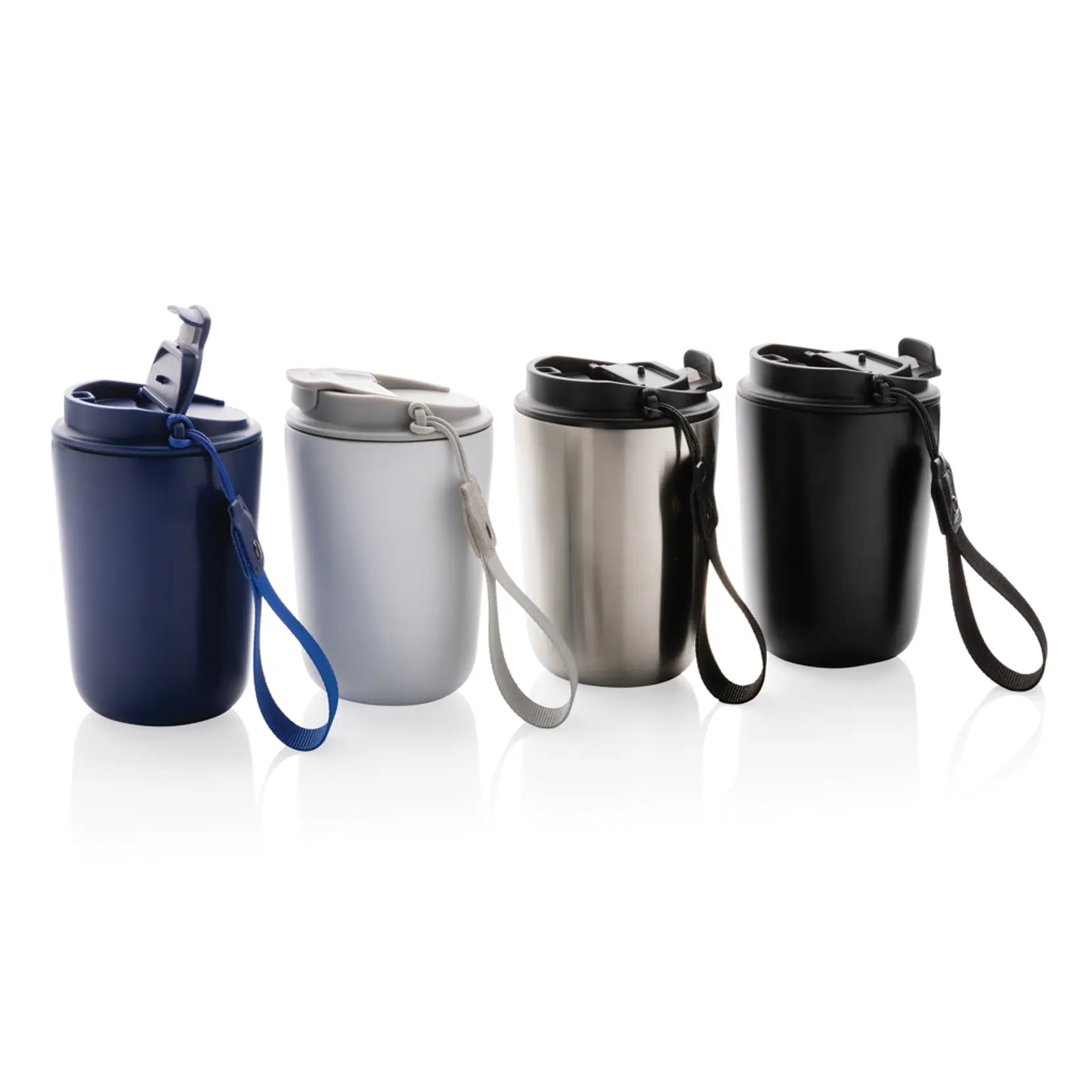Bild på Cuppa vakuummugg med logoband RCS re-steel Bild på Cuppa vakuummugg med logoband RCS re-steel
