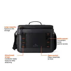 Bild på Nordic Drift Storm RCS water-repellent cooler bag 20L