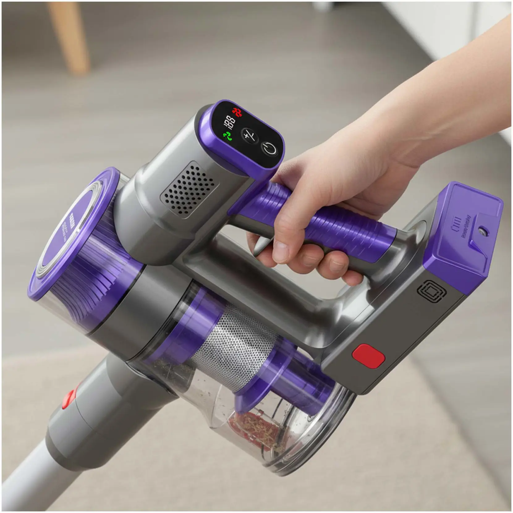 Bild på Prixton Sirocco Cyclone sladdlös dammsugare Bild på Prixton Sirocco Cyclone sladdlös dammsugare