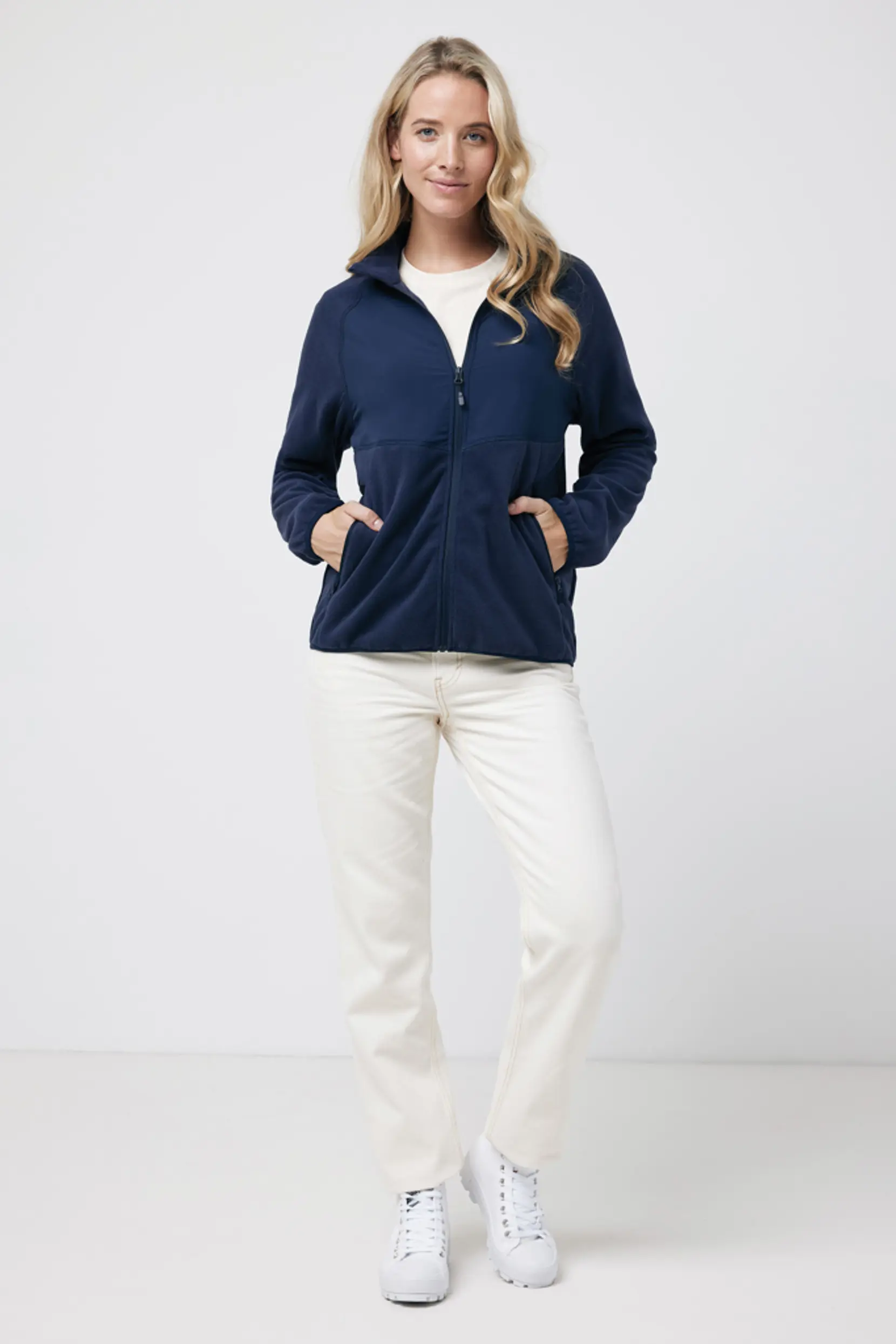Bild på Iqoniq Talung microfleece med zipper i återvunnen polyester Bild på Iqoniq Talung microfleece med zipper i återvunnen polyester