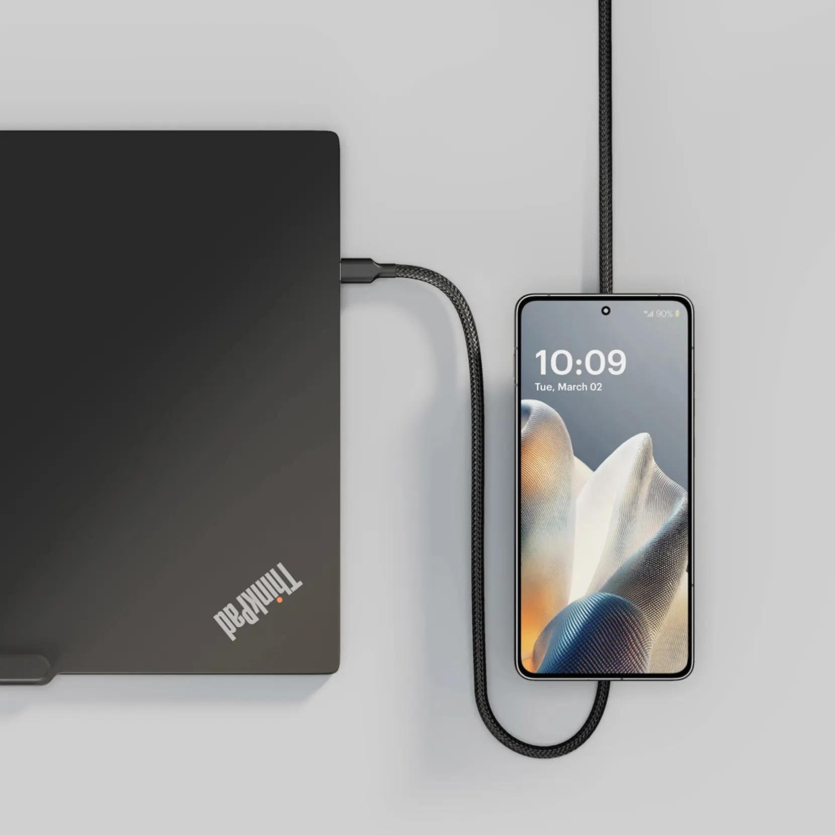 Bild på Zens Laddningskabel USB C - C Pro 2 Bild på Zens Laddningskabel USB C - C Pro 2