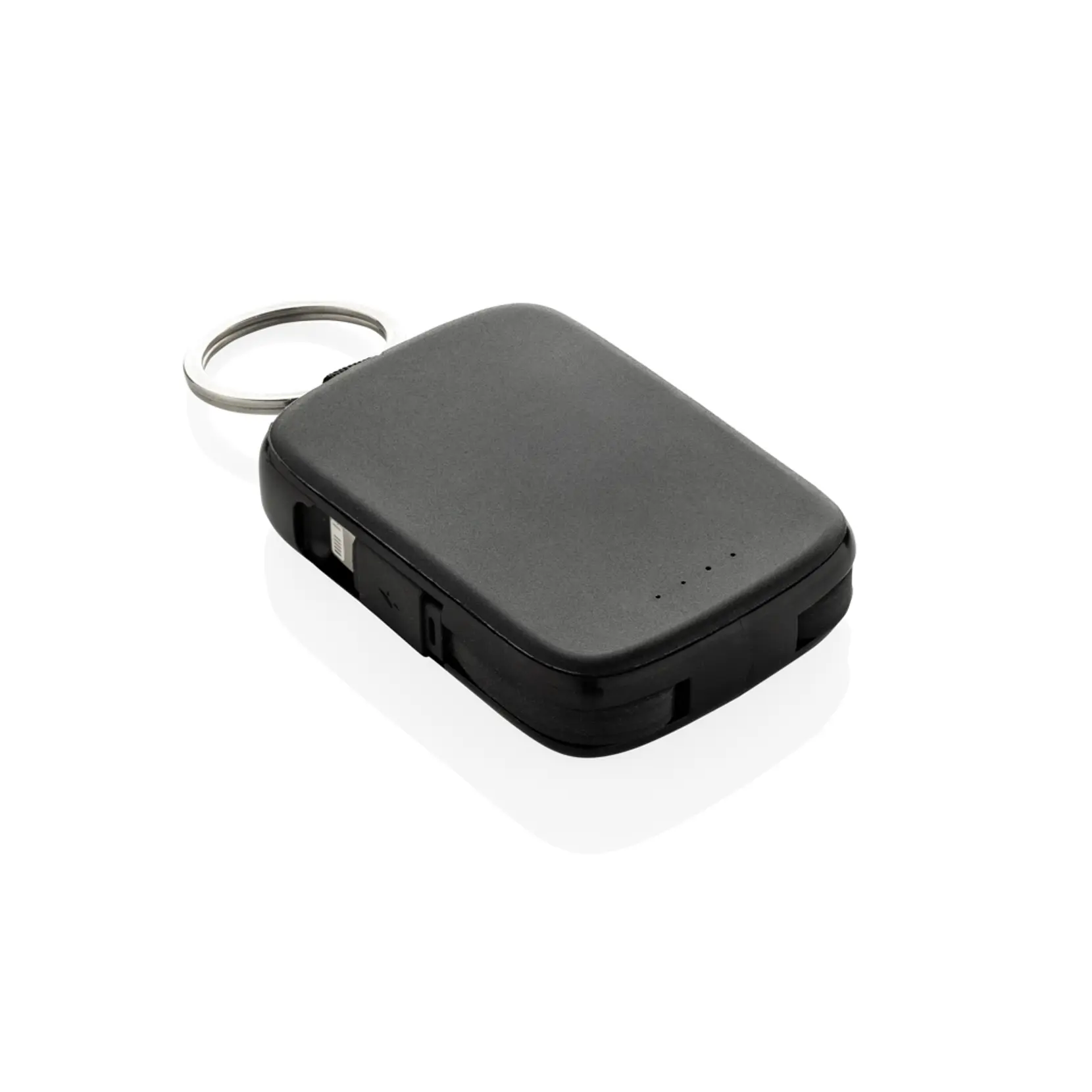 Bild på Nexo RCS nyckelringspowerbank 2000 mAh med integrerade kabla Bild på Nexo RCS nyckelringspowerbank 2000 mAh med integrerade kabla